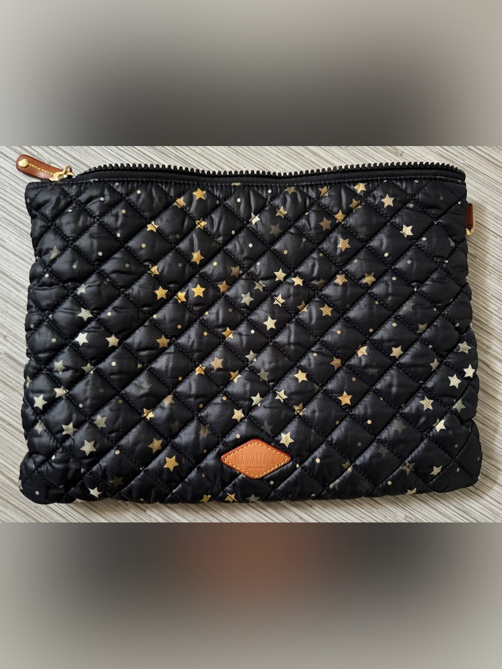 MZ Wallace Flat pouch Ombre Stars - Picture 2 of 4